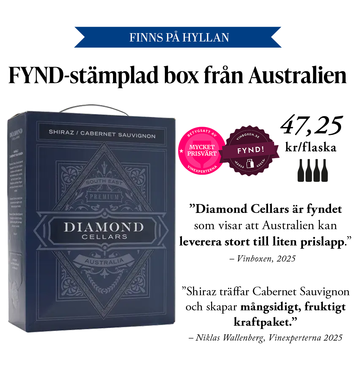 Diamond Cellars Shiraz Cabernet Sauvignon